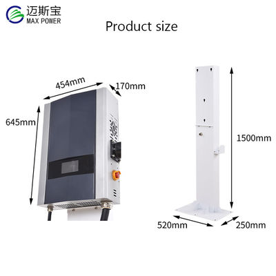 7kw 15kw 20kw Ocpp Type 2 EV-oplaadstation voor commerciële voertuigen