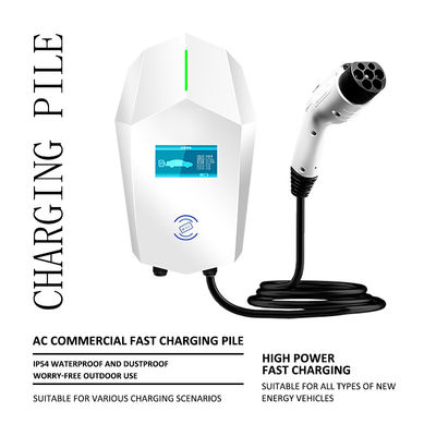 32A Elektrisch voertuig EVSE-oplaadstation EV-wandoplader met Ethernet Wifi