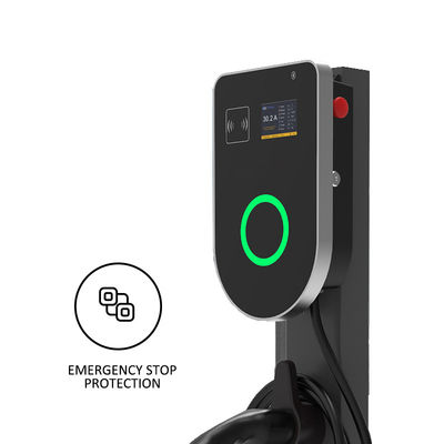 Buitenmuuropgeladen 380v EV-oplader RoHS-gecertificeerd